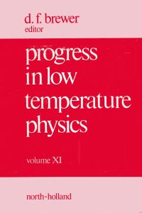 Imagen de portada: Progress in Low Temperature Physics 9780444870407