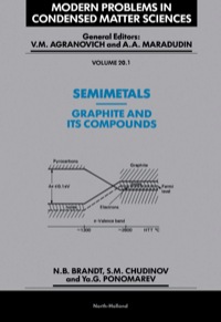 表紙画像: Semimetals: 1. Graphite and its Compounds 9780444870490
