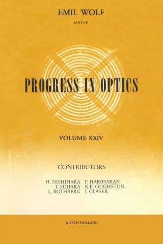 Cover image: Progress in Optics Volume 24 9780444870506