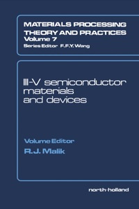 表紙画像: III-V Semiconductor Materials and Devices 1st edition 9780444870742