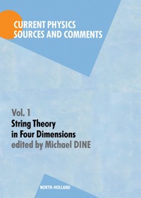 Cover image: String Theory in Four Dimensions 9780444871008