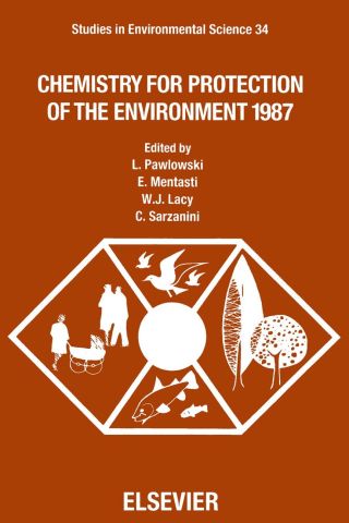 Imagen de portada: Chemistry for Protection of the Environment 1987 9780444871305