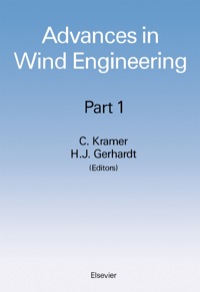 表紙画像: Advances in Wind Engineering 9780444871565