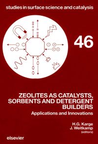 Imagen de portada: Zeolites as Catalysts, Sorbents and Detergent Builders: Applications and Innovations 9780444873835
