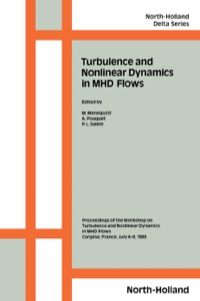 Omslagafbeelding: Turbulence and Nonlinear Dynamics in MHD Flows 9780444873965