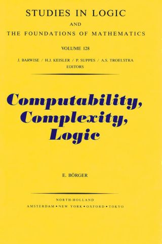 Immagine di copertina: Computability, Complexity, Logic 9780444874061