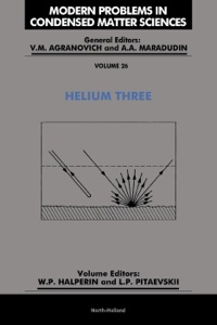 Cover image: Helium Three 9780444874764