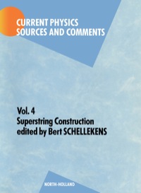 Titelbild: Superstring Construction 9780444874924