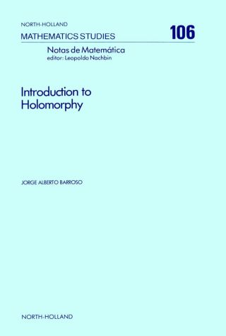 表紙画像: Introduction to Holomorphy 9780444876669