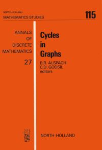 Imagen de portada: Cycles in Graphs 9780444878038