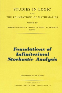 Cover image: Foundations of Infinitesimal Stochastic Analysis 9780444879271