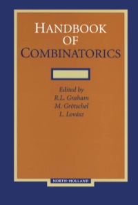 表紙画像: Handbook of Combinatorics 9780444880024