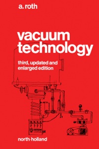 Imagen de portada: Vacuum Technology 3rd edition 9780444880109