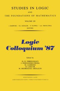 Cover image: Logic Colloquium '87 9780444880222