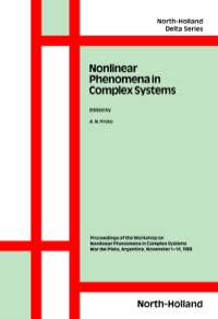 صورة الغلاف: Nonlinear Phenomena in Complex Systems 9780444880352