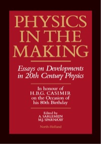 Titelbild: Physics in the Making: Essays on Developments in 20th Century Physics 9780444881212