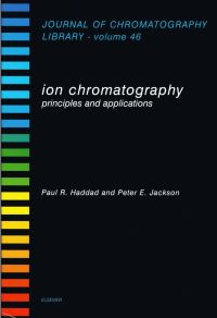 Cover image: Ion Chromatography 9780444882325