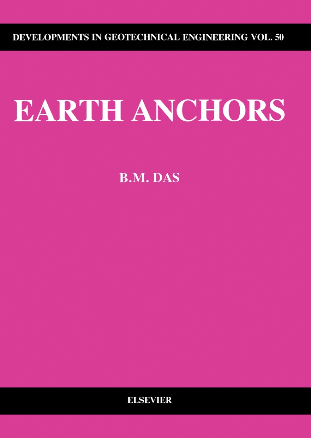 Earth Anchors 1st Edition