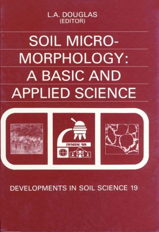 Imagen de portada: Soil Micromorphology: A Basic and Applied Science 9780444883025