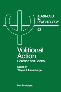 表紙画像: Volitional Action 9780444883186