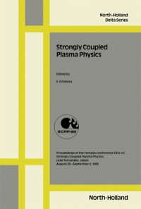 Titelbild: Strongly Coupled Plasma Physics 9780444883636
