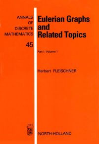 Cover image: Eulerian Graphs and Related Topics 9780444883957