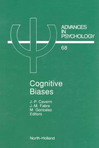 Cover image: Cognitive Biases 9780444884138