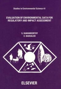 Imagen de portada: Evaluation of Environmental Data for Regulatory and Impact Assessment 9780444885302