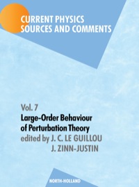Titelbild: Large-Order Behaviour of Perturbation Theory 1st edition 9780444885944