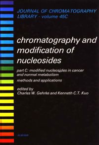 Cover image: Modified Nucleosides in Cancer and Normal Metabolism - Methods and Applications 9780444885982