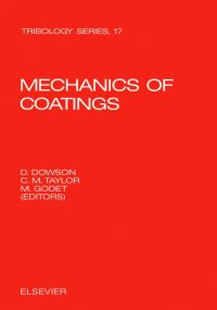 Titelbild: Mechanics of Coatings 9780444886767
