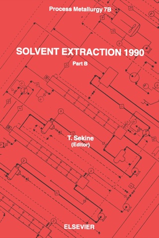 Cover image: Solvent Extraction 1990 1st edition 9780444886774