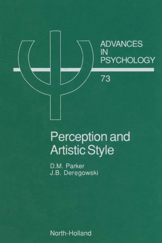 Cover image: Perception and Artistic Style 9780444887023