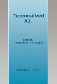 Cover image: Decentralized A.I 9780444887054