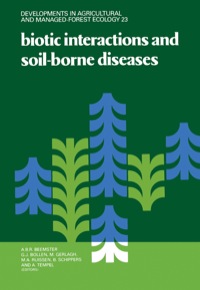 表紙画像: Biotic Interactions and Soil-Borne Diseases 1st edition 9780444887283