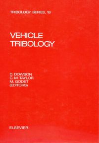Imagen de portada: Vehicle Tribology 9780444887962