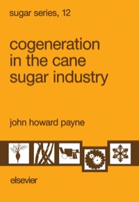 Titelbild: Cogeneration in the Cane Sugar Industry 1st edition 9780444888266