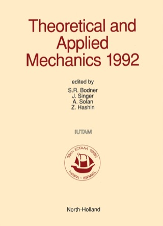 Cover image: Theoretical and Applied Mechanics 1992 1st edition 9780444888891