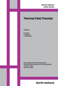 表紙画像: Thermal Field Theories 1st edition 9780444889034