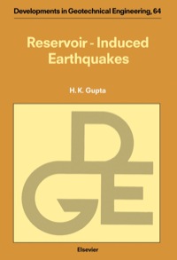 صورة الغلاف: Reservoir Induced Earthquakes 1st edition 9780444889065