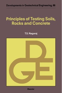 Imagen de portada: Principles of Testing Soils, Rocks and Concrete 1st edition 9780444889119