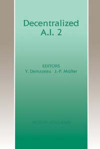 Cover image: Decentralized A.I., 2 1st edition 9780444890511