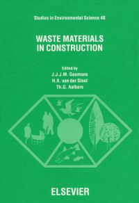 Cover image: Waste Materials in Construction 9780444890894