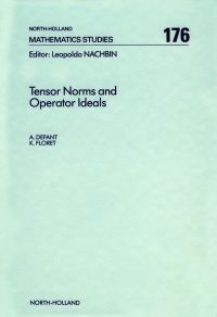 Cover image: Tensor Norms and Operator Ideals 9780444890917