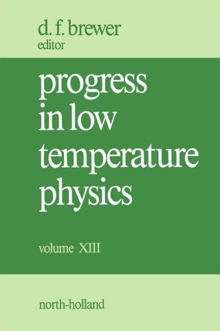 Cover image: Progress in Low Temperature Physics 9780444891099