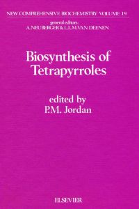 Imagen de portada: Biosynthesis of Tetrapyrroles 9780444892850