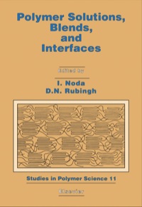 Cover image: Polymer Solutions, Blends, and Interfaces 1st edition 9780444893970