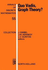 صورة الغلاف: Quo Vadis, Graph Theory?: A Source Book for Challenges and Directions 9780444894410