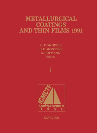 Cover image: Metallurgical Coatings and Thin Films 1991 9780444894557