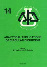 表紙画像: Analytical Applications of Circular Dichroism 9780444895080